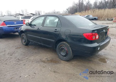 2007 Toyota Corolla Ce из США, поврежденный, VIN 2T1BR32E67C764573